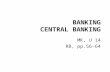 Banking Central Banking
