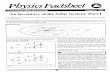 Astrophysics Cosmology (Physics Factsheet)