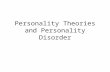 3-Personality Theories and Personality Disorder