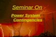 Power System Contingencies