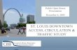 Traffic Study for downtown St. Louis, 2005
