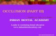 Occlusion Part(III) / orthodontic courses by Indian dental academy