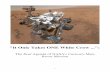 Nasa Curiosity Mars Rover Mission I