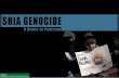 Shia Genocide:  A Crisis in Pakistan