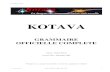 Official grammar of Kotava (v3.05, sept 2005)