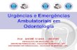 Apresentação urgências e emergências odontologia
