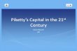 Piketty's capital in the 21st century