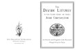 Divine Liturgy Congregational Pew Book