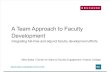 A Team Approach to Faculty Development: Integrating Full-Time and Adjunct Faculty Development Efforts (215745798)