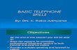 Basic Telephone Skills by Raka