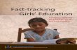 Fast Tracking Girls' Education