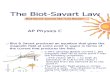 Skc Biot-Savart Law