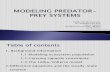 Modeling Predator Prey Systems Fin