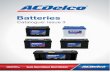 ACDelco Batteries Catalogue 22-64P