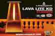 Lava Heat Italia - Lava Lite KD patio heater - Owners Manual