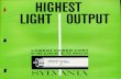 Sylvania Fluorescent Lifeline Slimline Lamps Brochure 1964