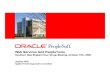 Oracle - Web Services and PeopleTools