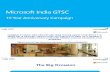 Case Study - Microsoft India GTSC - 10 Year Campaign