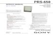 Manuale istruzioni smontaggio ebook Sony PRS 650