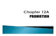 Chapt 12A - Promotion