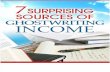 7 Surprising Sources of Ghostwriting Income