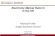 Electricity Market Reform Japan