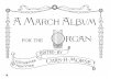 organ music a march album