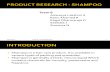 Product Research - Shampoo