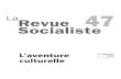 La Revue socialiste n°47 L'aventure culturelle