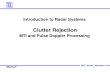 Clutter Rejection