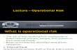 Operational Risk Chapter 1