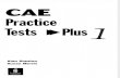 CAE Practice Tests Plus 1 Book