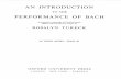 Tureck - An Introduction to the Performance of Bach - Book 3