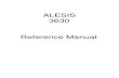 Alesis 3630 Manual