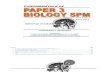 Fundamentals of Paper 3 Biology SPM