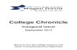 College Chronicle September 2013 Final
