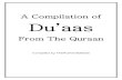Duaas From the Quraan