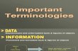 Session 1 - Important Terminologies - Without Audio