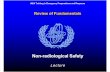 II3_8 Non-Radiological Safety