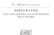 Brentano - Aristote les catégories