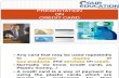 Ppt on Credit Card
