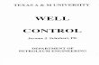 basic Well Control fundamentals in petroleum industry