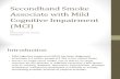 Secondhand Smoke Associate With Mild Cognitive Impairment
