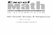 4th Grade Math Scope and Sequence