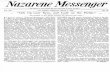 Nazarene Messenger - March 5, 1908