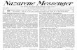Nazarene Messenger - May 6, 1909