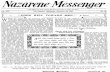 Nazarene Messenger - December 23, 1909