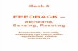Book 5: Feedback - Signaling, Sensing, Reacting