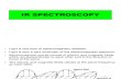 Infra Red Spectroscopy (Plus Worksheet Answers)