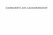 10. Concept of Leadership